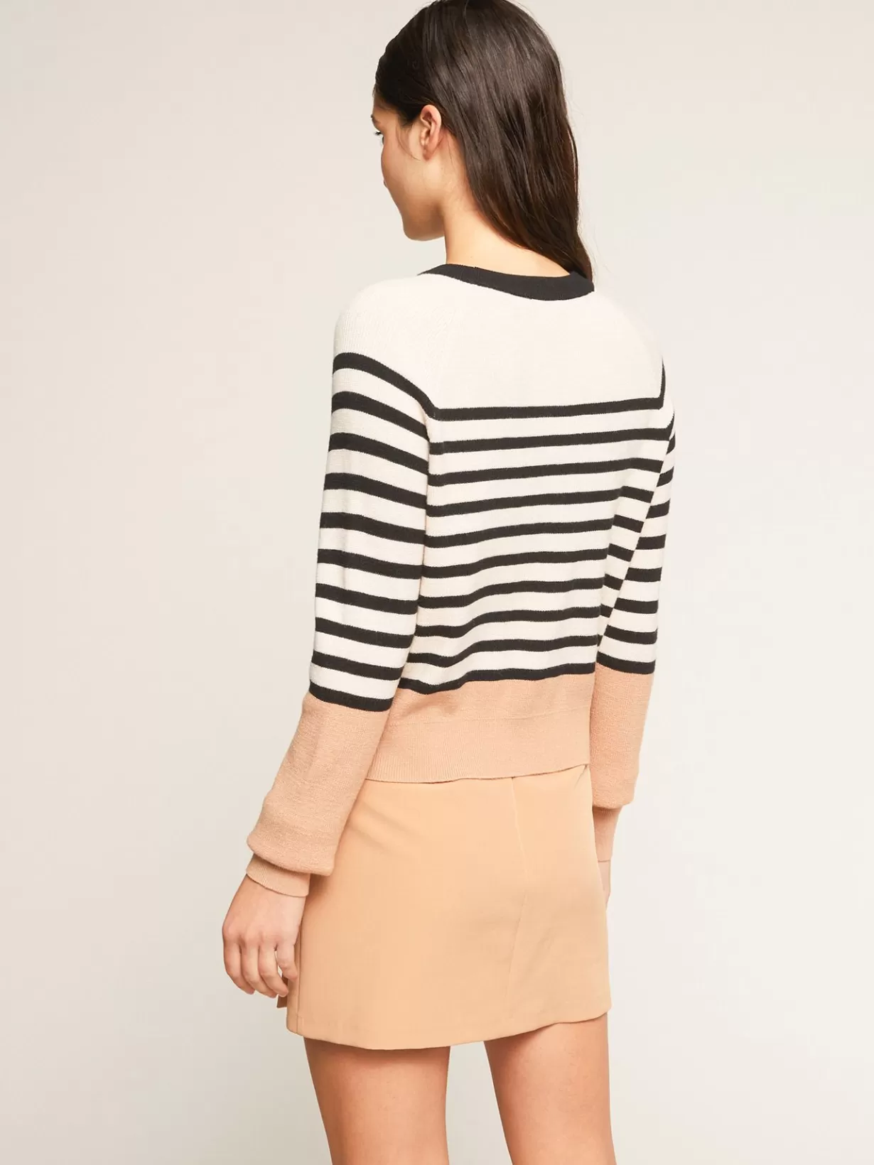 Maglie E Felpe*Motivi Maglia Bicolor Fantasia A Righe