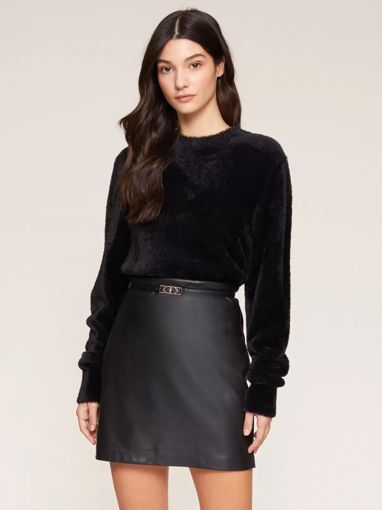 Completi E Tailleur*Motivi Maglia Pullover Effetto Pelliccia